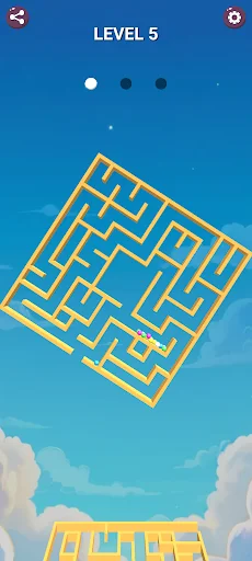 Ball Maze | Rotate Puzzle Game screenshot 4
