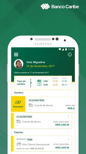 Banco Caribe screenshot 2