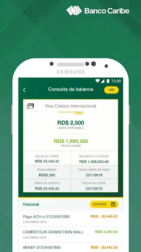 Banco Caribe screenshot 3
