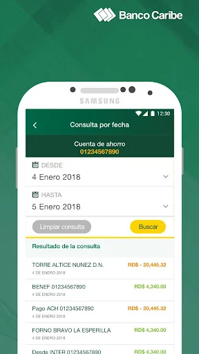 Banco Caribe screenshot 4