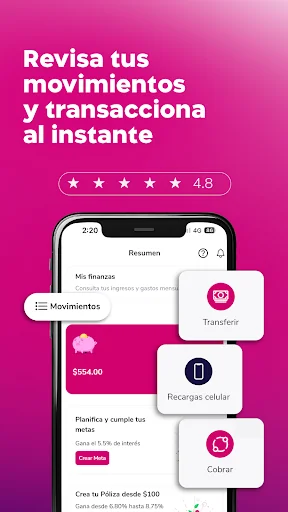 Banco Guayaquil: Banca Móvil screenshot 1