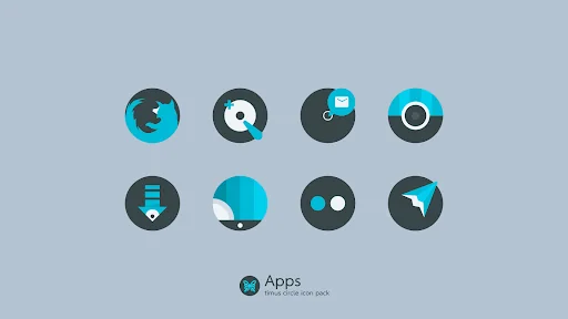 Timus Spin: Dark Icon Pack