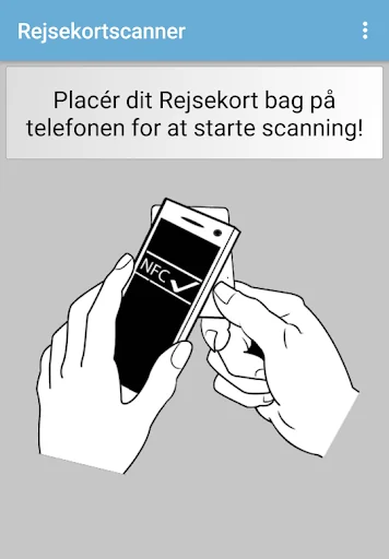 Rejsekortlæser screenshot 1