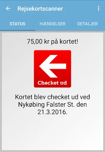 Rejsekortlæser screenshot 3
