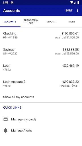 Bank of Bartlett screenshot 3