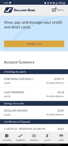 Sullivan Bank screenshot 3