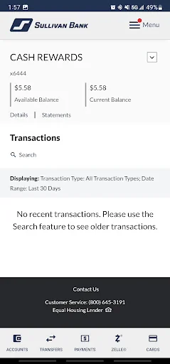 Sullivan Bank screenshot 4
