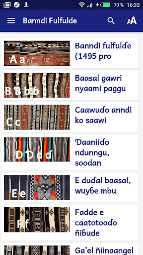 Fulfulde proverbes