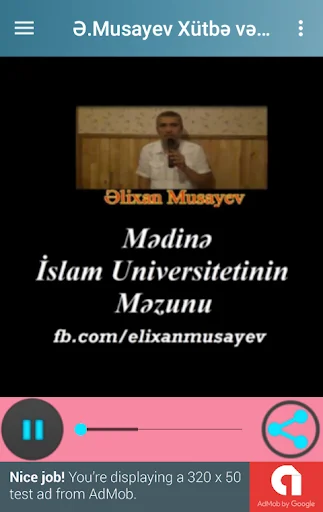 Alixan Musayev Xutbe, Dersleri