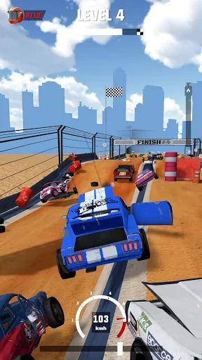 Mad Racing 3D - Crash the Car screenshot 1