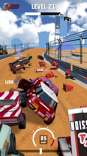 Mad Racing 3D - Crash the Car screenshot 3