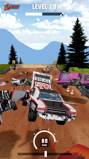 Mad Racing 3D - Crash the Car screenshot 4
