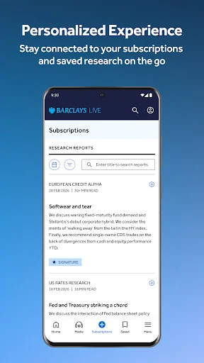 Barclays Live screenshot 3