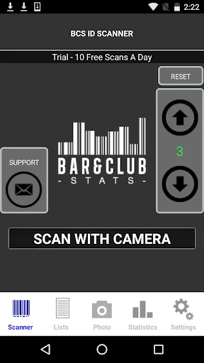 Bar & Club Stats - ID Scanner