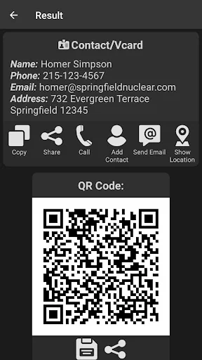 QR Code Scanner & Generator screenshot 2