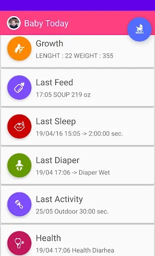 Baby Tracker & Care screenshot 2