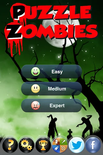 Puzzle & Zombies : Numbers screenshot 1