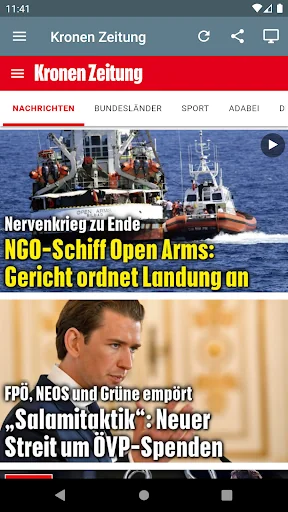 Österreich Zeitung screenshot 3