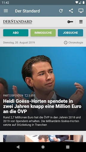 Österreich Zeitung screenshot 4