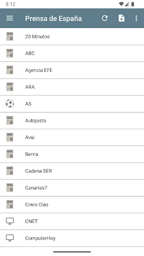 Spanish Newspapers screenshot 1