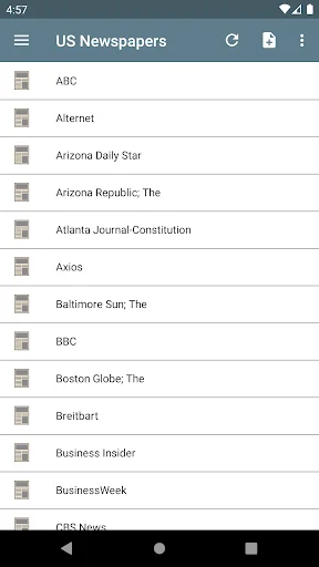 US Newspapers screenshot 1