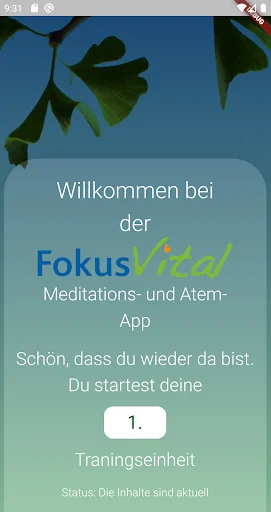 FokusVital Atemübung