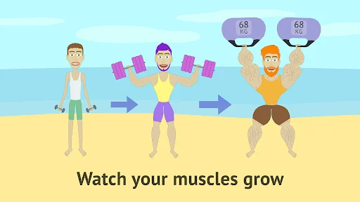 Muscle Clicker: Gym Game screenshot 1