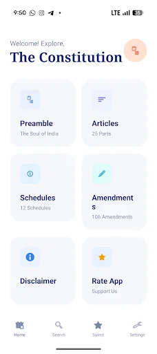Constitution India bare act