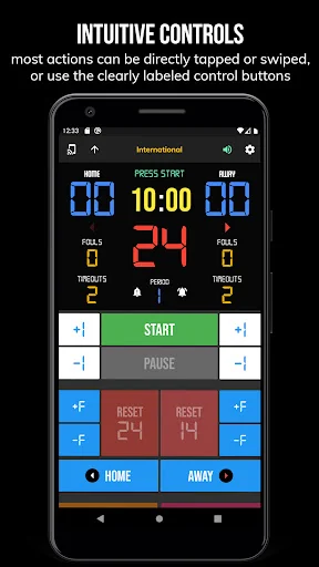 BT Basketball Controller