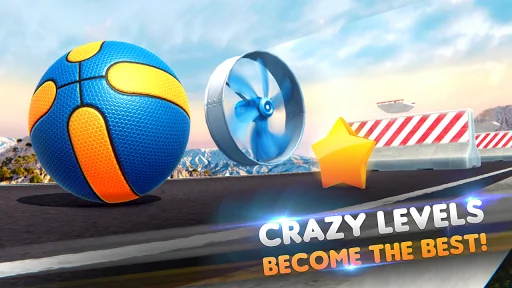 BasketRoll: Rolling Ball Game screenshot 4