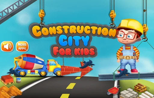 Construction City For Kids