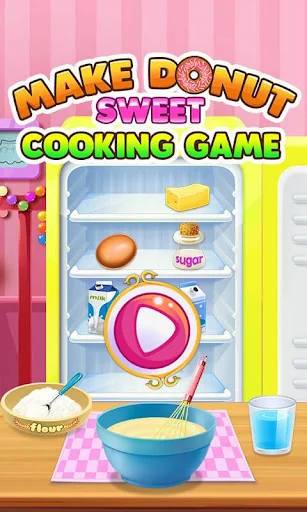 Make Donut Sweet Cooking Game