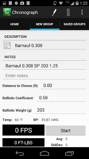 Caldwell Ballistic Chronograph screenshot 4