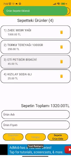 Shopping Cart Calculator