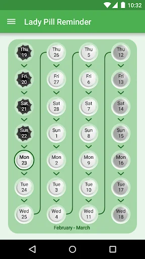 Lady Pill Reminder screenshot 4
