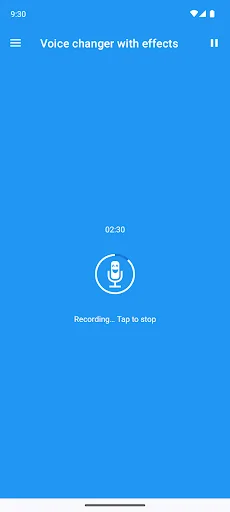 Voice changer with effects screenshot 1
