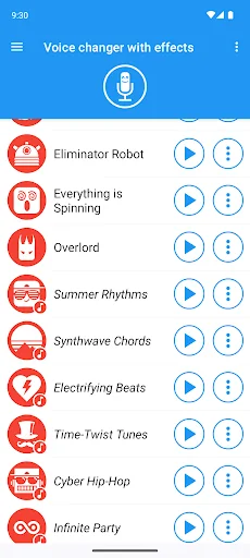 Voice changer with effects screenshot 4