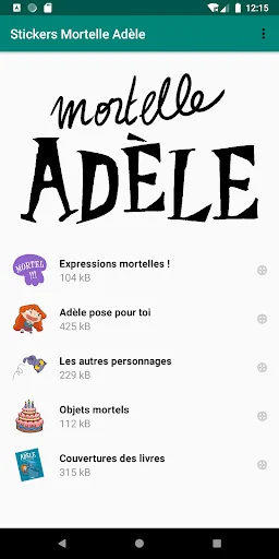 Stickers Mortelle Adèle