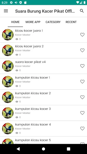 Suara Burung Kacer Pikat