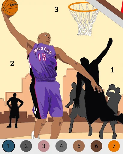 Color, Pixel, Basketball