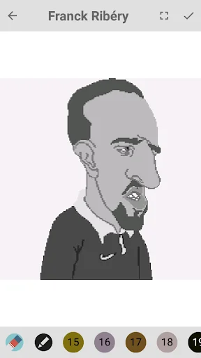 Color by number Caricatures So
