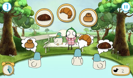 Sarah & Duck - Day at the Park screenshot 2