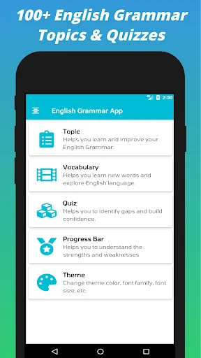 English Grammar App screenshot 1