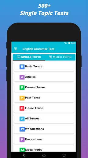 English Grammar Test