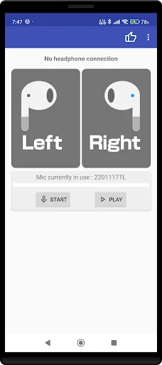 Headphone Left Right Mic Test screenshot 4