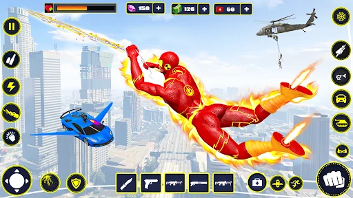 Fire Hero Robot Rescue Mission screenshot 3