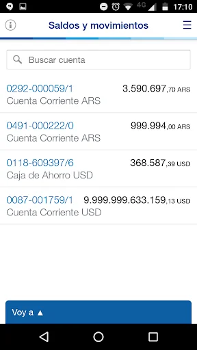 BBVA Net Cash Argentina screenshot 1