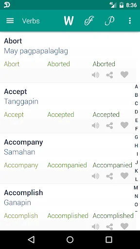 Verb Filipino
