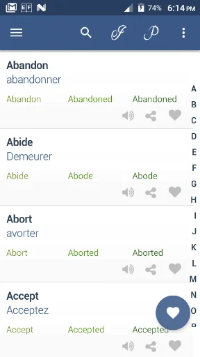Verb French
