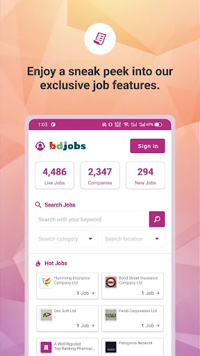 Bdjobs screenshot 3